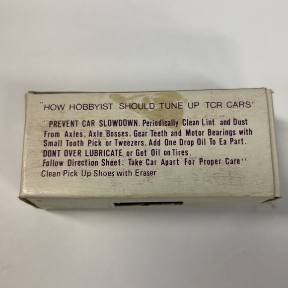 TCR Jam Car True Slotless Slot Car 5A-3273 Pantera with Box NOS Vintage 1977 NEW - Picture 9 of 9